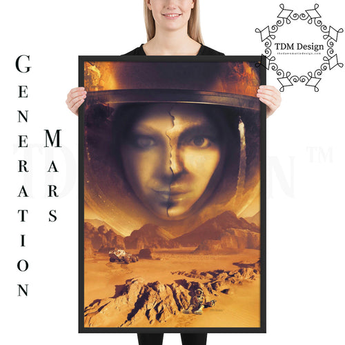 Generation Mars - framed.