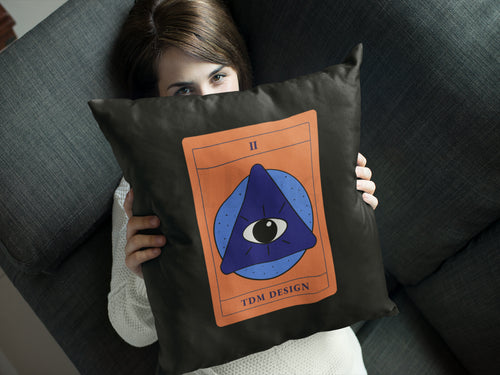 Tarot - throw pillow.