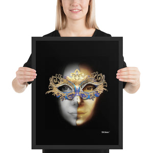 Masquerade - framed.