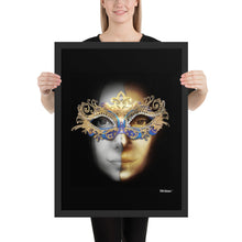 Masquerade - framed.