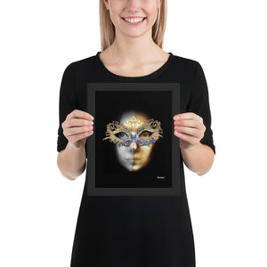 Masquerade - framed.